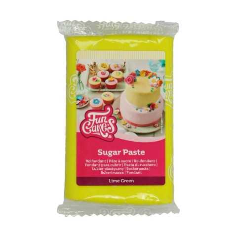 FunCakes Pâte à Sucre vert Lime Green - 250g