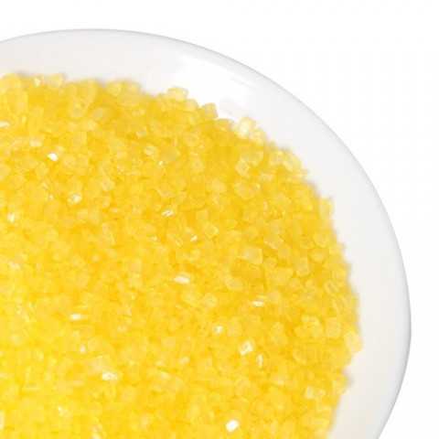 Sucre coloré jaune Funcakes 80 gr