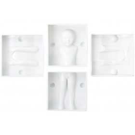 Moule pate à sucre bébé en silicone