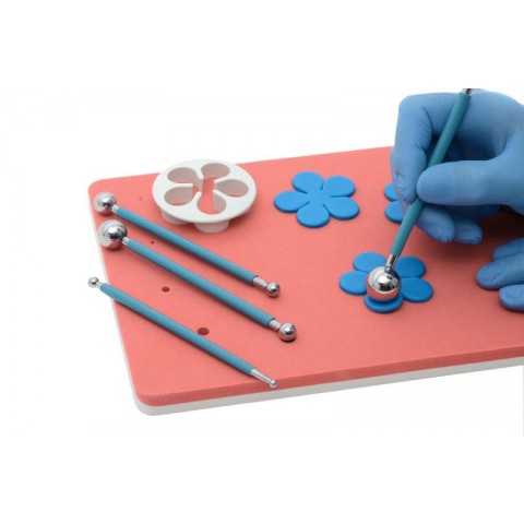 Outils de modelage fleurs en pate à sucre
