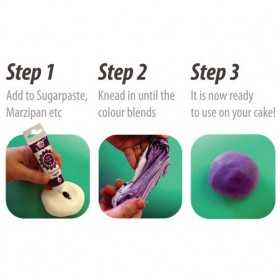 Colorant Alimentaire en gel. ProGel® Vert. Rainbow Dust